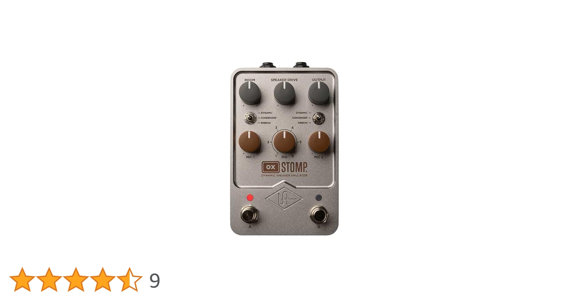 Amazon | UNIVERSAL AUDIO UAFX OX Stomp. Dynamic Speaker Emulator Amazon | UNIVERSAL AUDIO UAFX OX Stomp. Dynamic Speaker Emulator